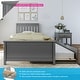 preview thumbnail 14 of 58, Max and Lily Twin Size Bed with Trundle