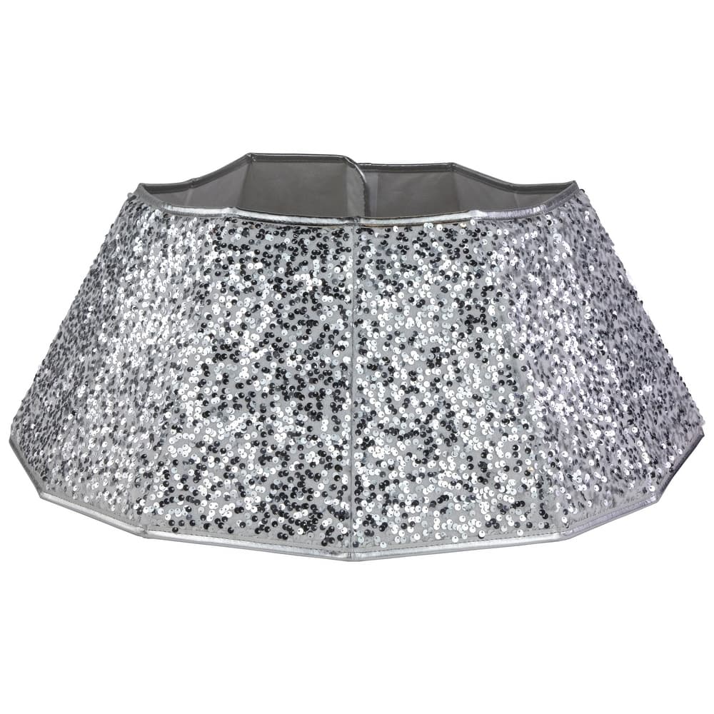 26" Sequins Hexagonal Christmas Tree Collar