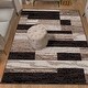 preview thumbnail 43 of 136, Superior Rockwood Patchwork Indoor Area Rug or Runner 5' x 8' - Chocolate