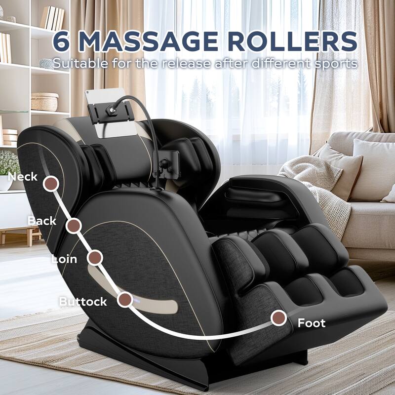 Massage Chair Recliner with Zero Gravity with Full Body Air Pressure