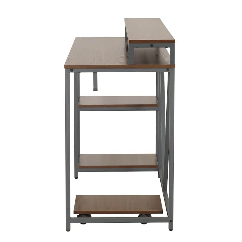 Techni Mobili Industrial Writing Desk Computer Desk Office Deask