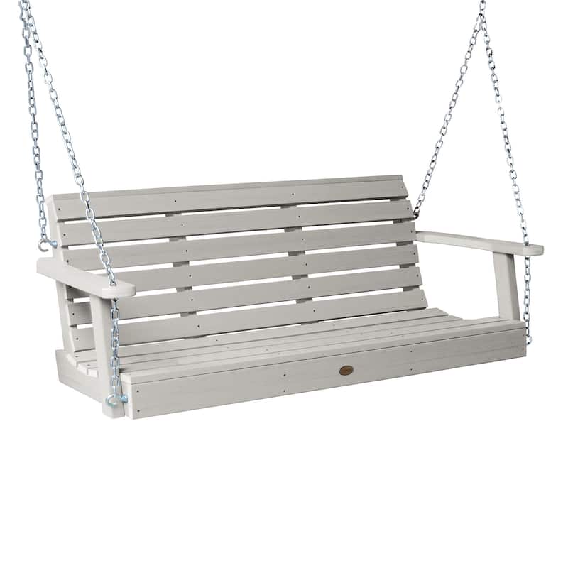 HIGHWOOD Weatherly 5-foot Eco-friendly Synthetic Wood Porch Swing - Harbor Gray