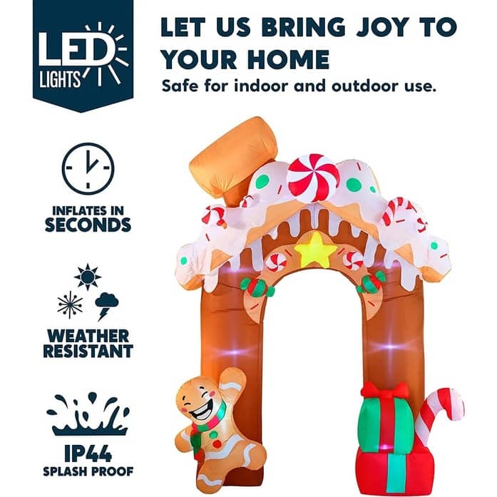 Gingerbread Arch Inflatable
