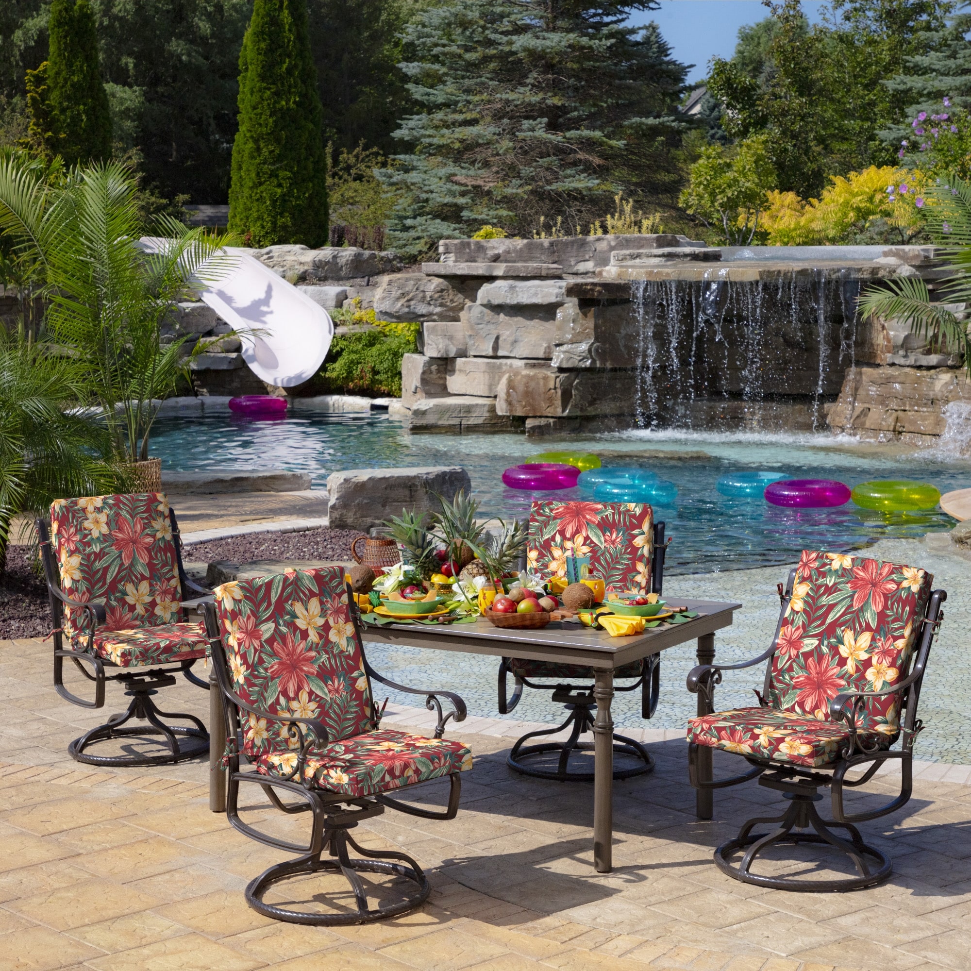 Lounge Cushion Arden Selections Patio Cushions Hinged Patio Chair