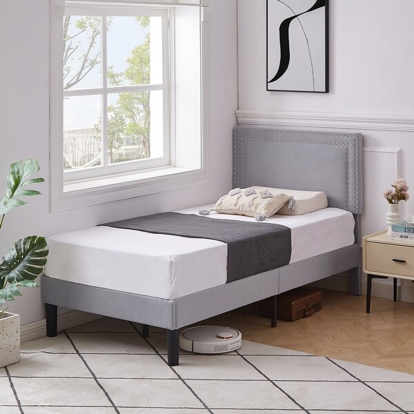 Bedhead 2本セット Amazon.com - VECELO Headboard King Size, Linen Upholstered