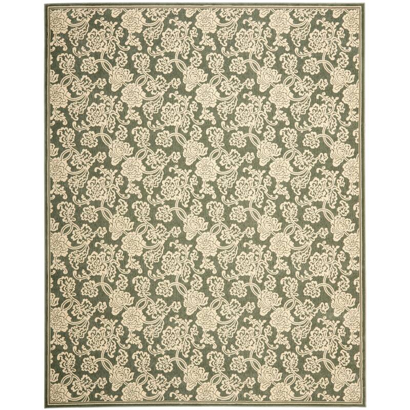 SAFAVIEH Treasures Manda Oriental Rug - 8' x 10' - Blue/Ivory