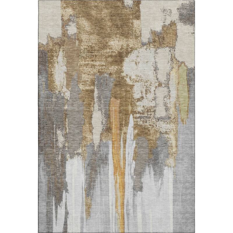 Premium Washable Super Soft Abstract Glam Mayfield Rug