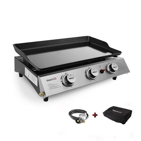 Outdoor gourmet griddle shop