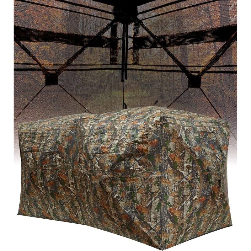 2-4 Person Hunting Shelter Waterproof Camouflage Tent - N/A - Multi