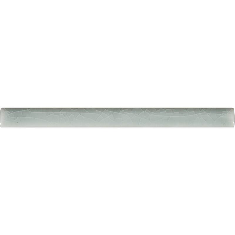 Ackland AKM-C-QRG 6" x 1" Glossy, Polished Ceramic Thin-Set Tile - Mistfall