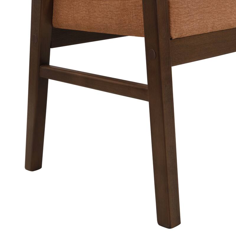 Christopher Knight Home - Curved Rubberwood Cane 46.25" Upholstered Loveseat