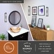 preview thumbnail 3 of 10, Barbier 2-Light 5.5 in W x 22.25 in H Modern Wall Sconce, Clear Glass, Dimmable, LED Compatible, Bathroom Vanity Full Back Plate