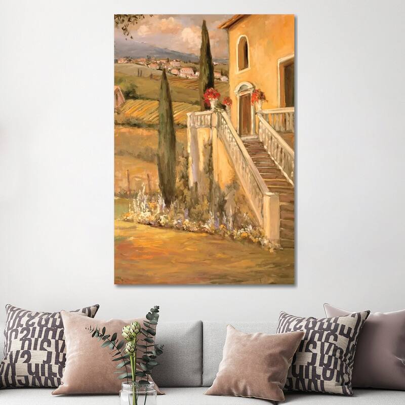 iCanvas "Italian Villa II" by Allayn Stevens Canvas Print