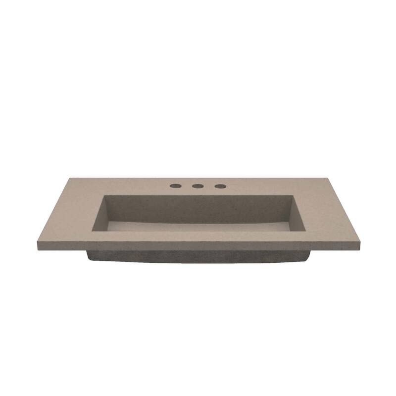 Native Trails NSVT36 Capistrano 37" NativeStone Vanity Top with 3