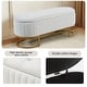preview thumbnail 86 of 120, Velvet Storage Bench for Bedroom