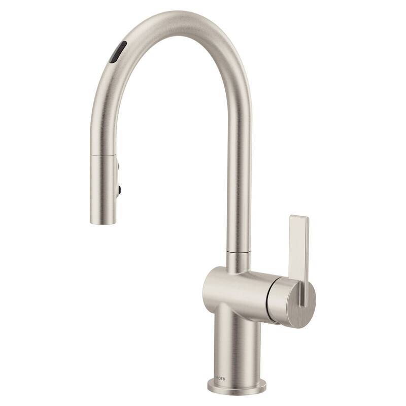 Moen 7622EV Cia 1.5 GPM Single Hole Pull Down Kitchen Faucet with