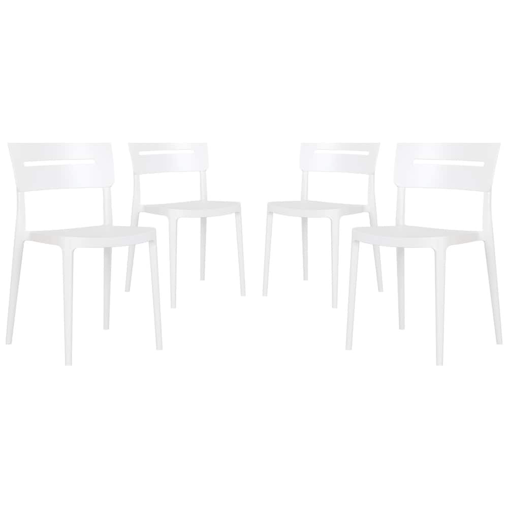 Frond and Form Outdoor Stacking Dining Side Chair (Set of 4)