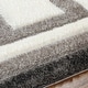 preview thumbnail 5 of 4, Livabliss Bologna Border Stripes Plush Area Rug