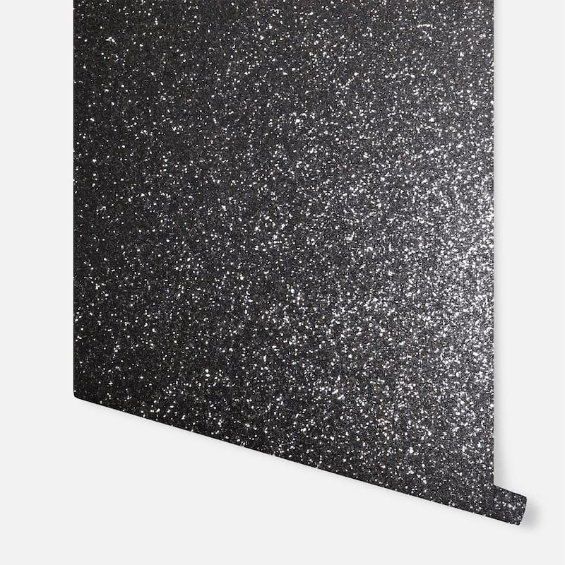 Arthouse Jacqueline Black Sequin Wallpaper