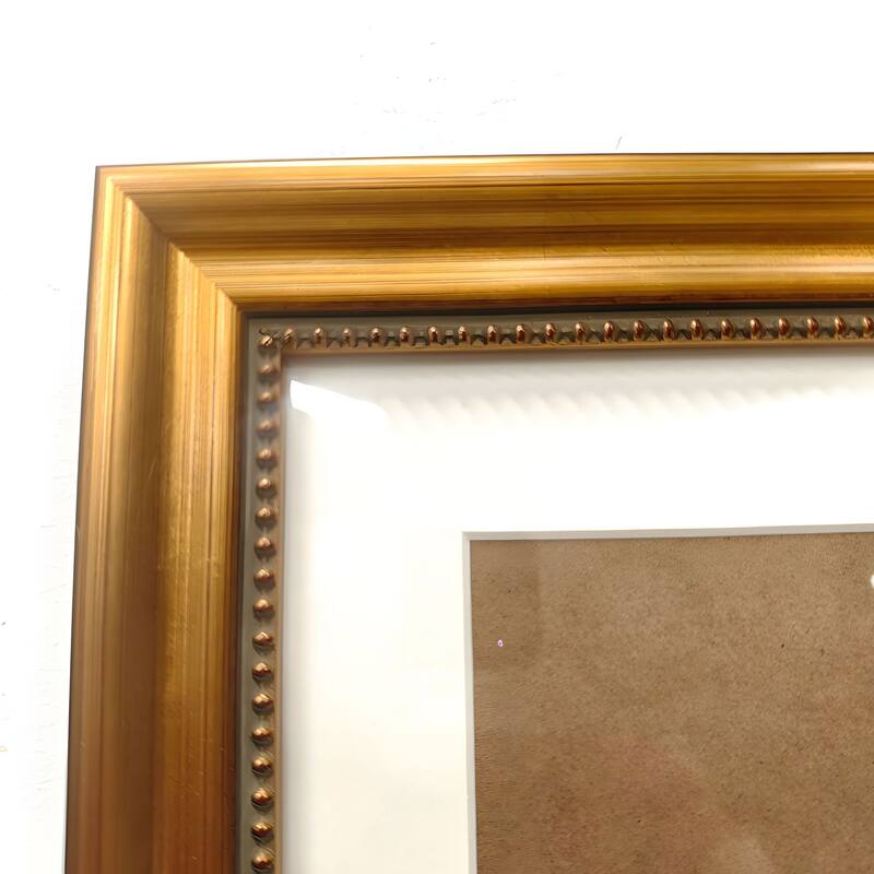 Set of 2 Vintage Castle Framed Wall Art - Replaceable Canvas Prints with Solid Wood Picture Frames, Antique Architecture