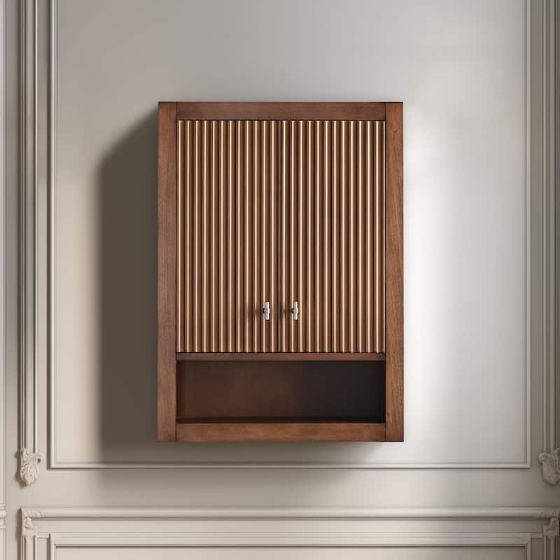 Vanity Art 24 "Wall Mounted Bathroom Storage Cabinet with Soft Close Doors