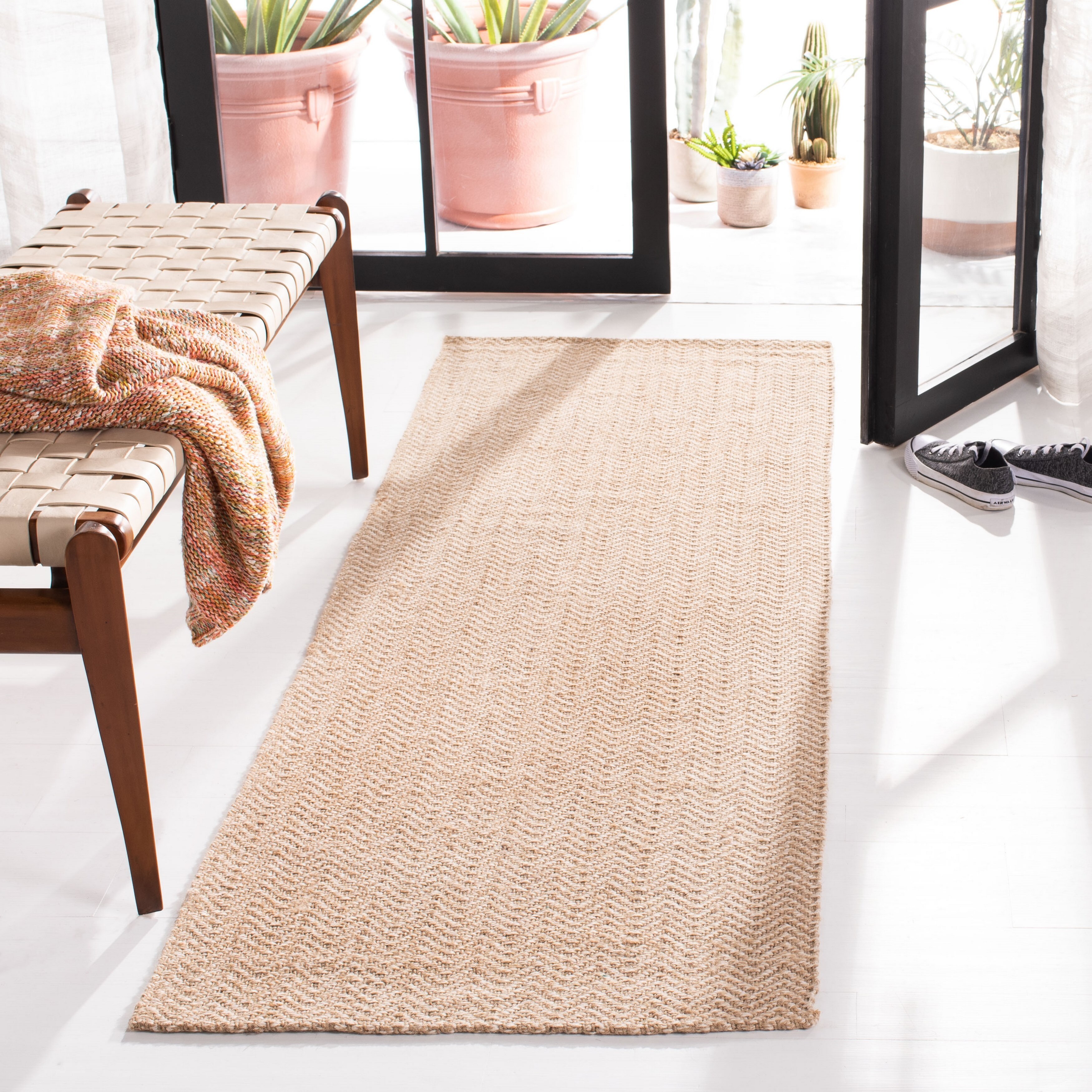 Shop Safavieh Handmade Natural Fiber Valbjorg Casual Solid Jute Rug Overstock 28457014