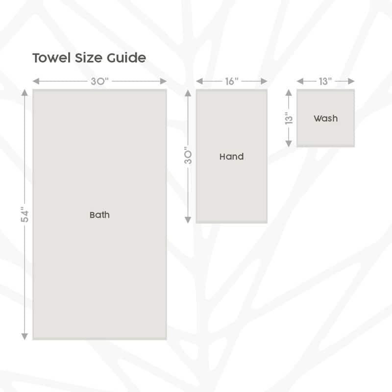 Farm to Home 630GSM Organic Towel Set of 6