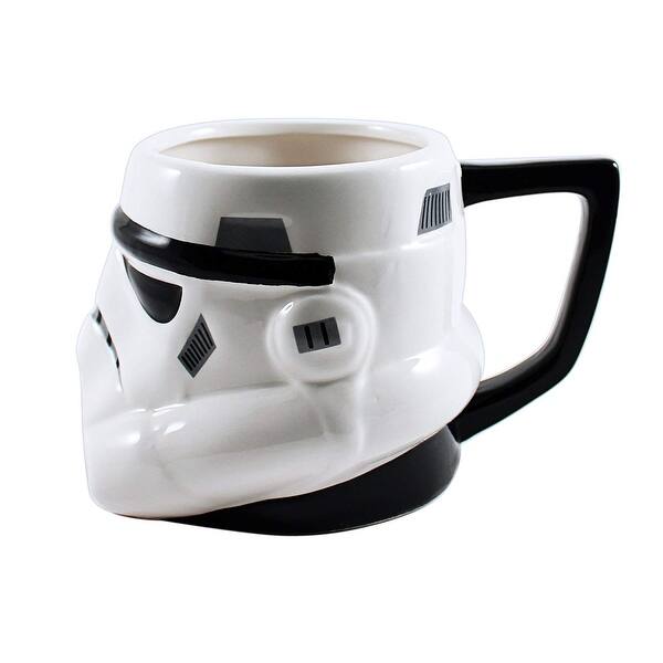 Shop Star Wars Stormtrooper 3d Sculpted 20oz Mug On Sale