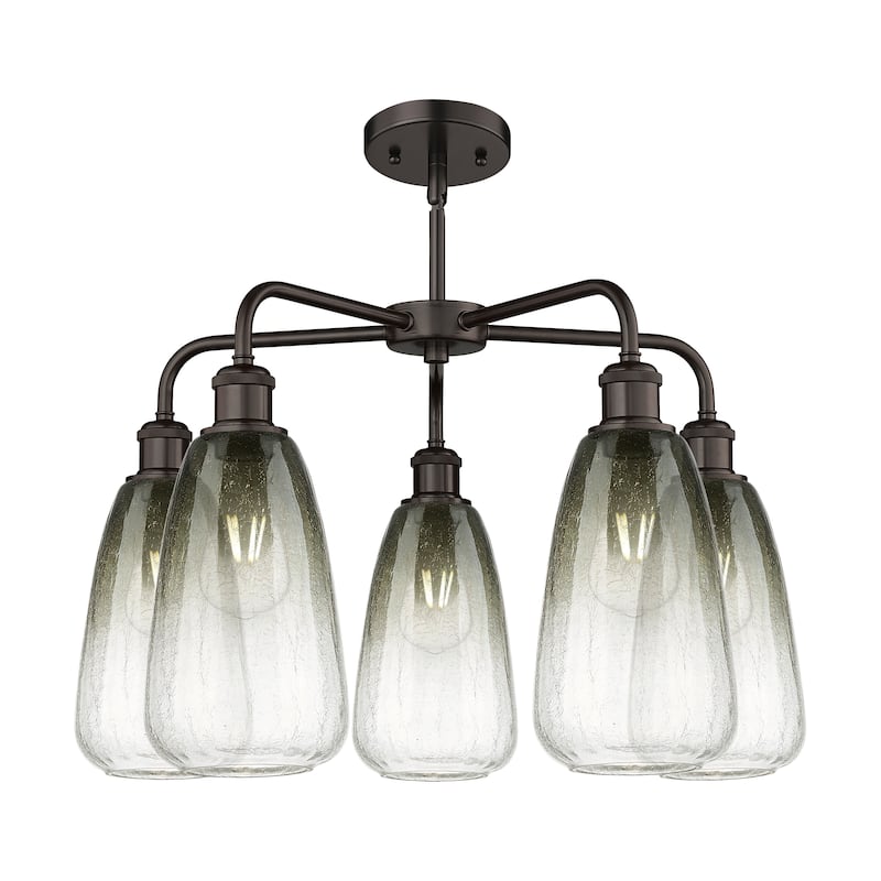 Innovations Lighting Endless Possibilities Ballston - Brookhaven Almond - 5 Light 25" Stem Hung Chandelier