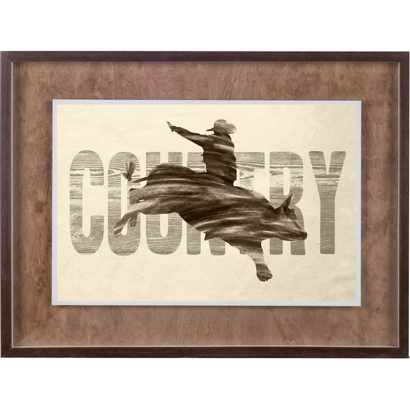 Country Framed Art Print