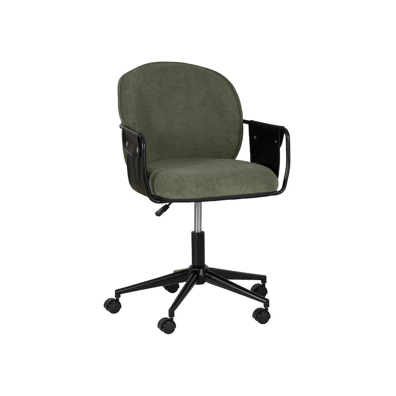 Karri Adjustable Office Chair with Black Base