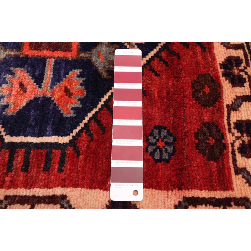 ECARPETGALLERY Hand-knotted Konya Anatolian Red Wool Rug - 4'10 x 6'0