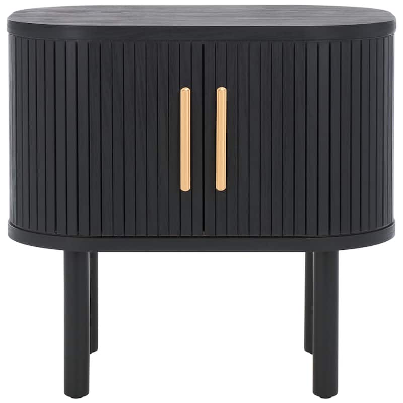 SAFAVIEH Home Tealla 2 Tambour Door Nightstand