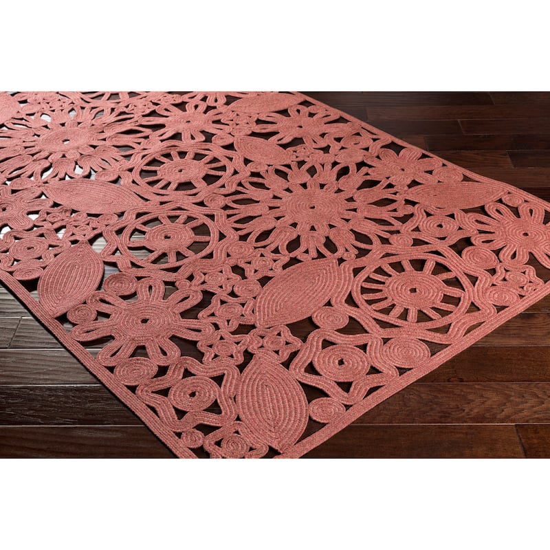 Townshend Floral Cutouts Indoor/Outdoor Area Rug
