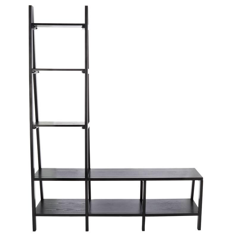 SAFAVIEH Rosalyn 7-Shelf Etagere Bookshelf - 17Wx56Dx72H