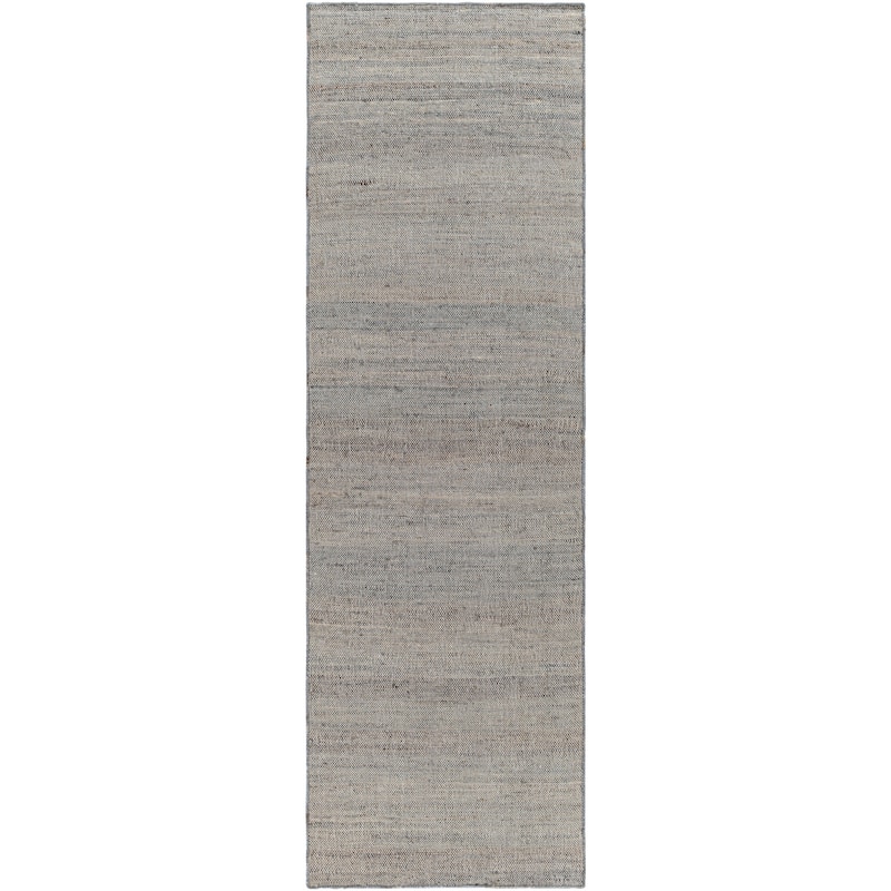 Artistic Weavers Alvito Hand Woven Solid Jute Rug - 2'6" x 8' Runner - Grey