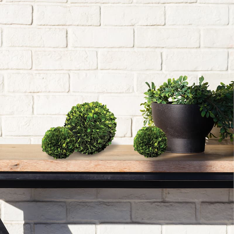 Boxwood Ball 8" - Green