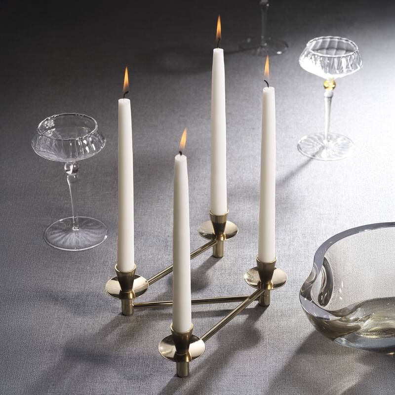 Méduse Expandable 4-Piece Taper Candle Holder Set