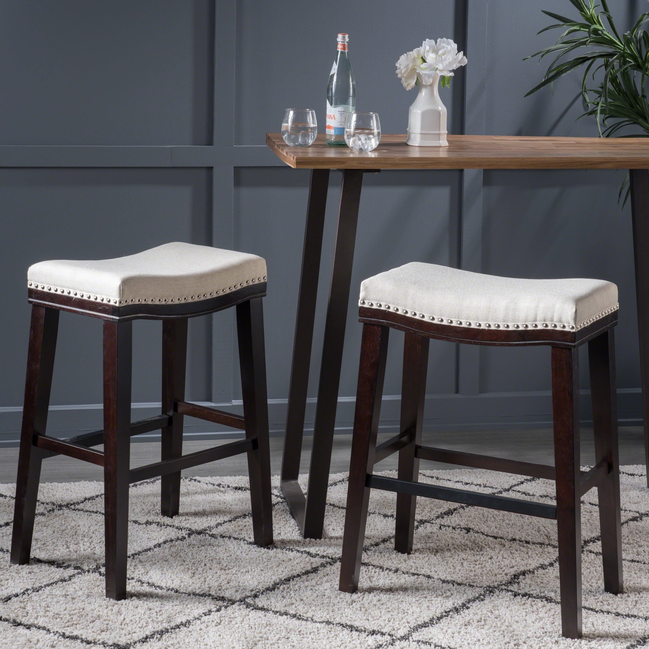 Christopher knight home lilith counter stools top