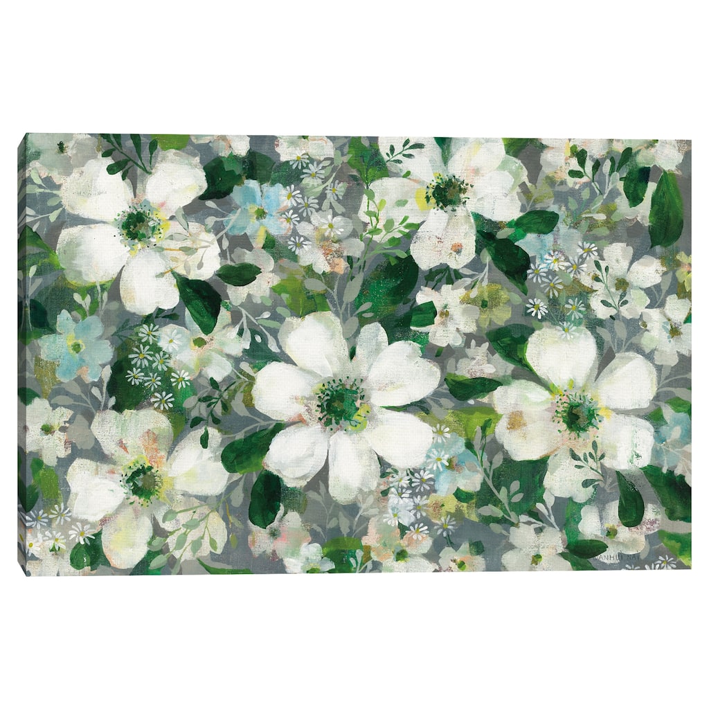 Anemones and Friends by Danhui Nai Canvas Art Print