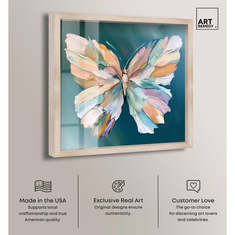 Wings of Duality Shadowbox by Art Remedy