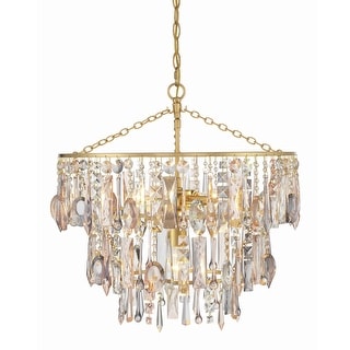 Crystorama Lighting Group ELS-7103 Elsa 3 Light 20" Wide Crystal