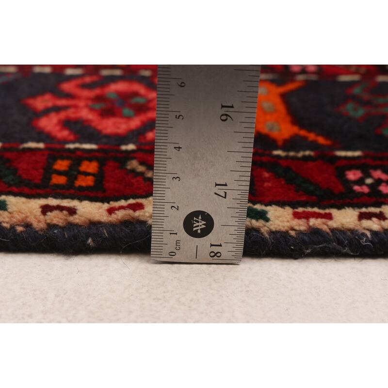 ECARPETGALLERY Hand-knotted Andelz Red Wool Rug - 5'3 x 9'10