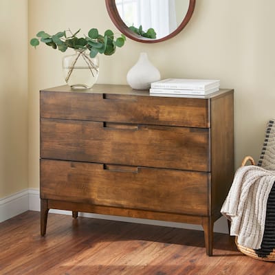 Lifestorey Lorraine Mid-century Modern 3-drawer Dresser