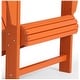 preview thumbnail 121 of 156, Aderson Outdoor Poly Adirondack Chair With Ottoman And Side Table 12-Piece Set