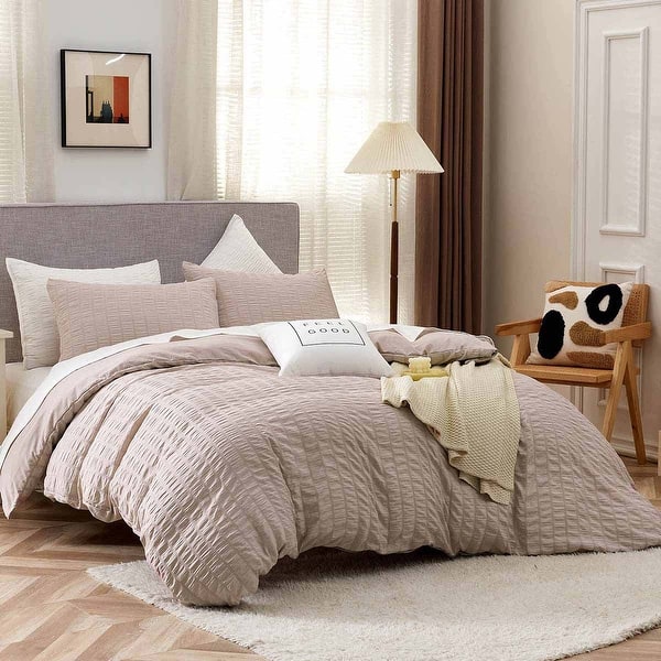 Seersucker Duvet Cover Set Bed Bath & Beyond 37159429