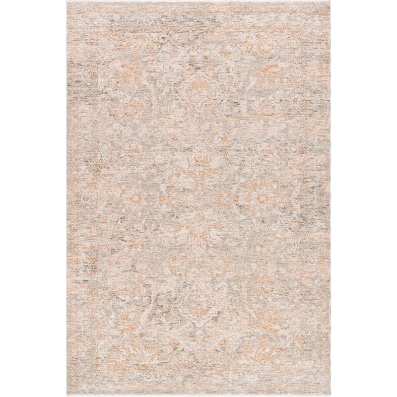 Nuloom Kriti Medallion Fringe Area Rug