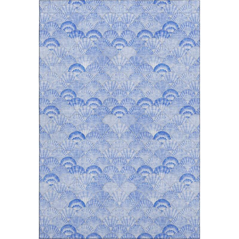 Premium Washable Super Soft Coastal Seashell Mayfield Rug