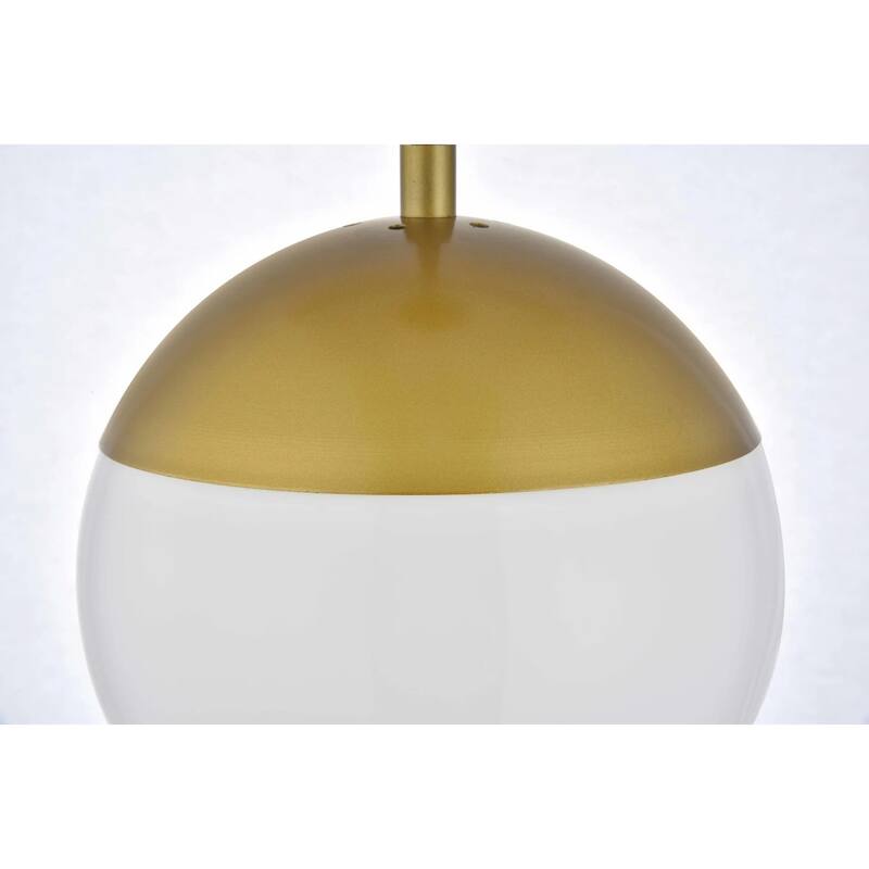 Elegant Lighting Eclipse Single Light 8" Wide Mini Pendant with