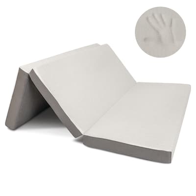 Milliard Tri Folding Full Mattress with Ultra Soft Removable Cover and Non-Slip Bottom